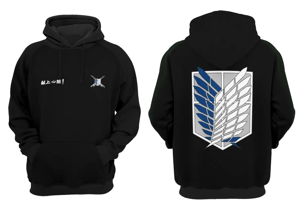 Attack on Titan Hoodie - Black