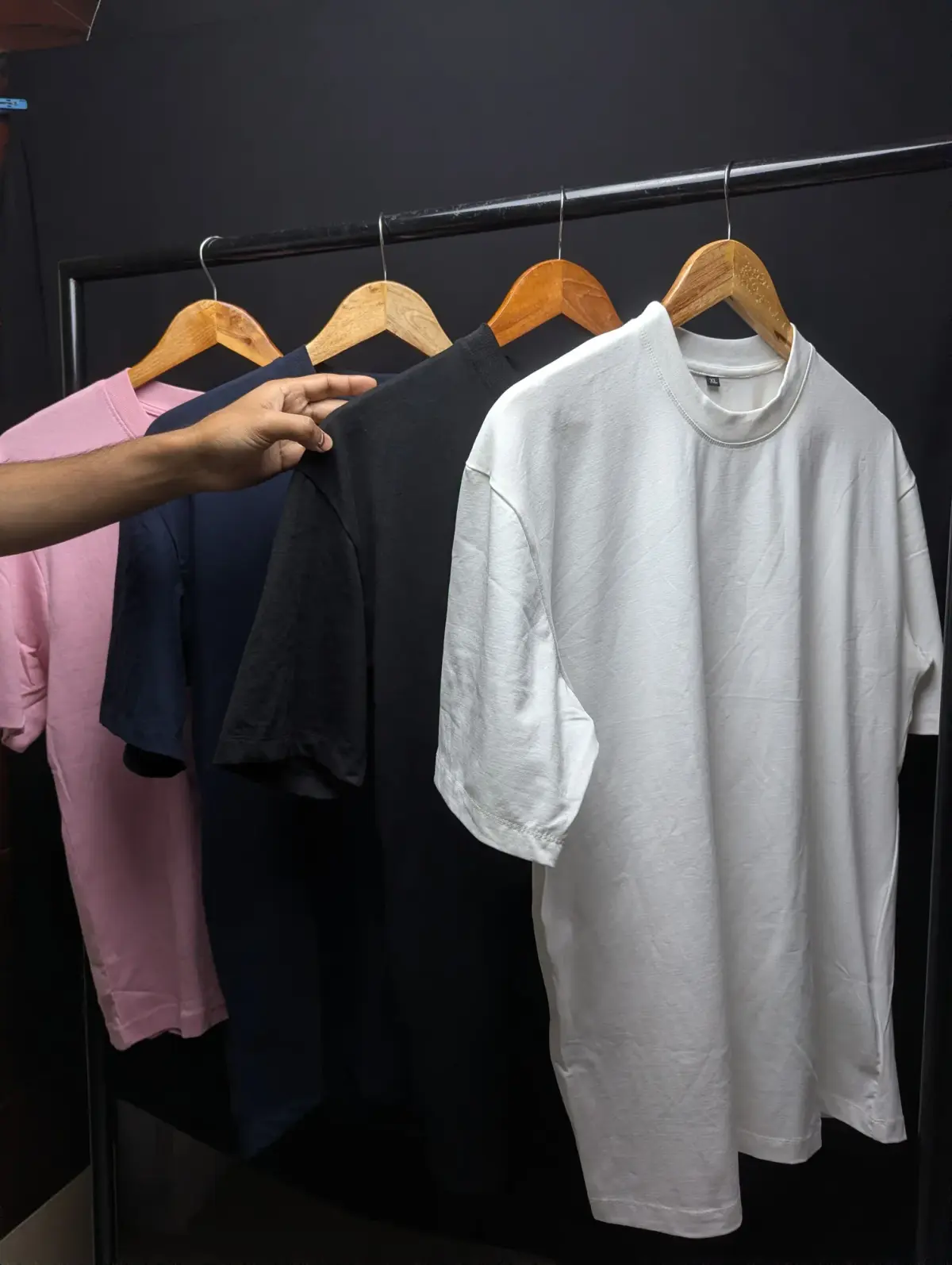 Solid Drop-Shoulder